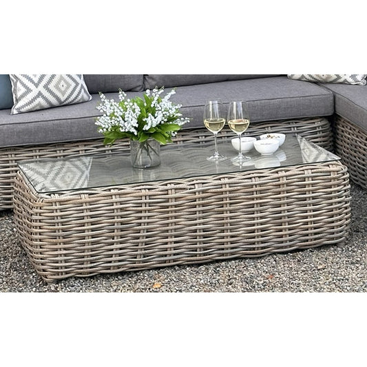 Stella 4-Seater Rattan-Style Outdoor Corner Sofa Set