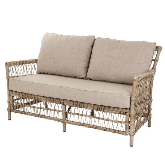 Soleil 4-Seater Rattan-Style Garden Lounge Set with Coffee Table