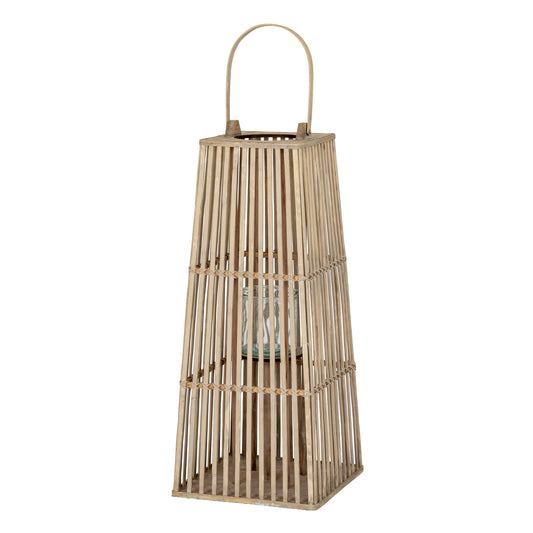 Haven Wicker Lantern — Medium